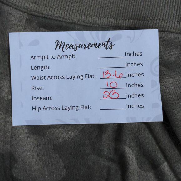 prAna Women's Cozy Up Ankle Pant Jogger Sweatpants UPF Sage Camo S - Picture 13 of 13